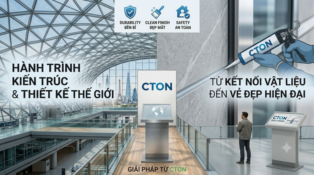 Hành trình kiến trúc và thiết kế thế giới – Từ kết nối vật liệu đến vẻ đẹp hiện đại